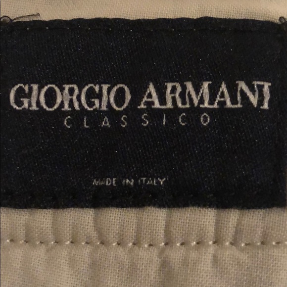GIORGIO ARMANI - Tan Cords Pants - Picture 4 of 4